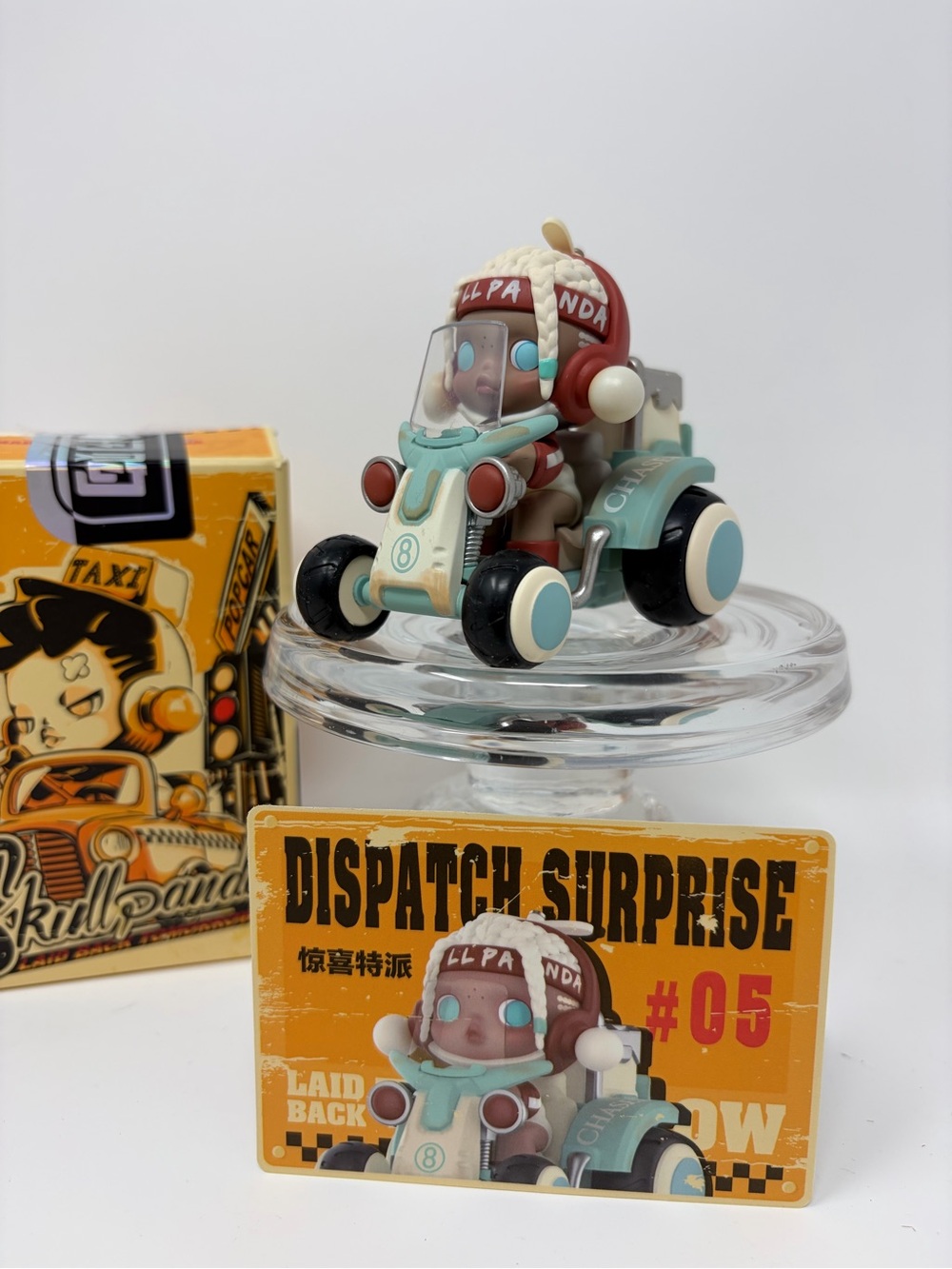 SKULLPANDA DISPATCH SURPRISE Popmart LAID BACK TOMORROW Series - Picture 2 of 3